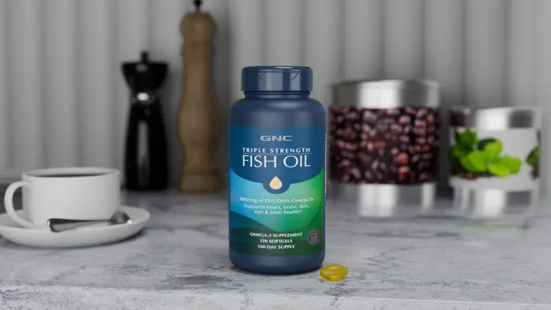 GNC Fish Oil DBG - Lifestyle Scene